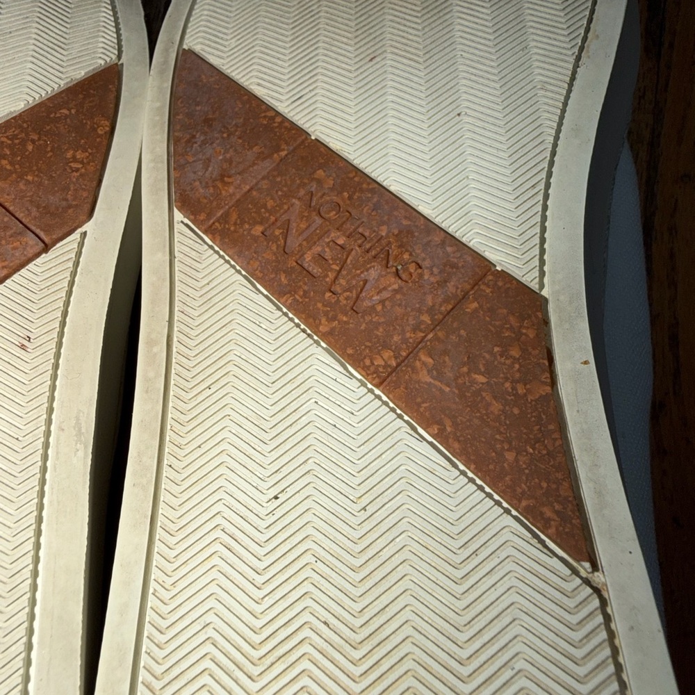 Nothing New White High-Top Sneakers Sz Men’s 10M - Picture 13 of 14